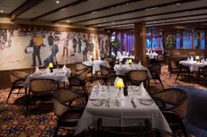 The Sel De Mer restaurant on Holland America Line's Nieuw Statendam