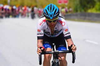 Artem Ovechkin (Terengganu) riding to the stage win and overall race lead