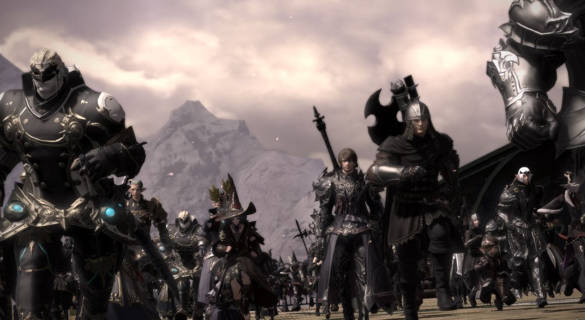 Promotional screenshot for Final Fantasy XIV: Shadowbringers