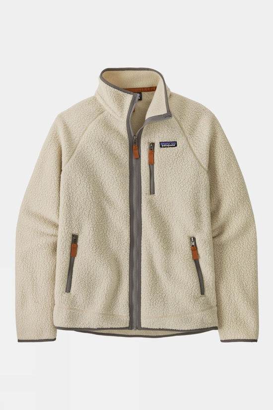 Mens Retro Pile Fleece Jacket