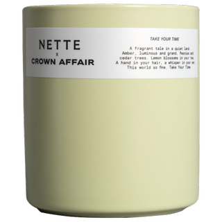 Nette X Crown Affair Take Your Time Candle