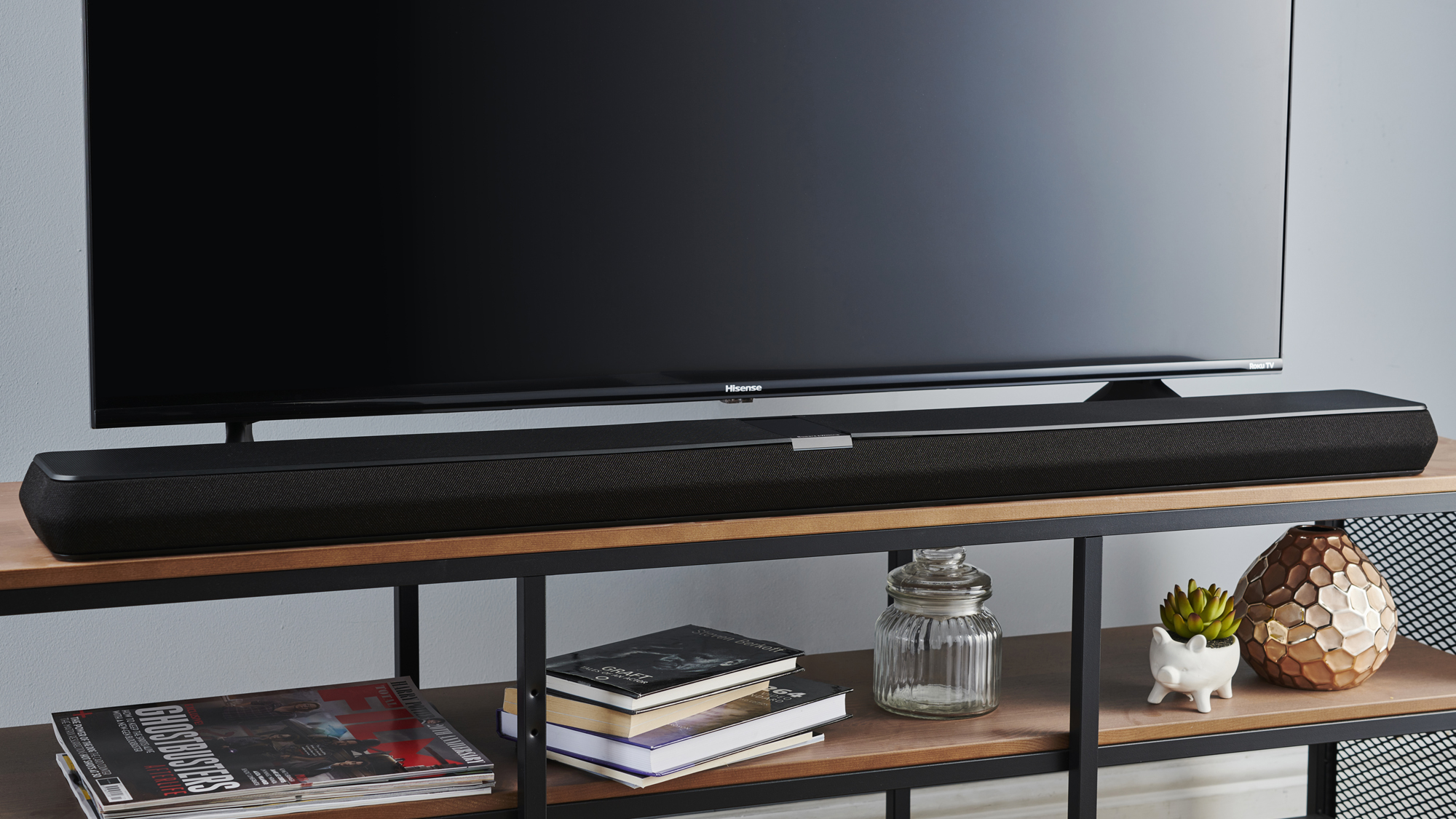 Panorama 3 Soundbar unterhalb eines TVs