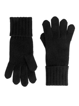 Cashmere-Blend Gloves