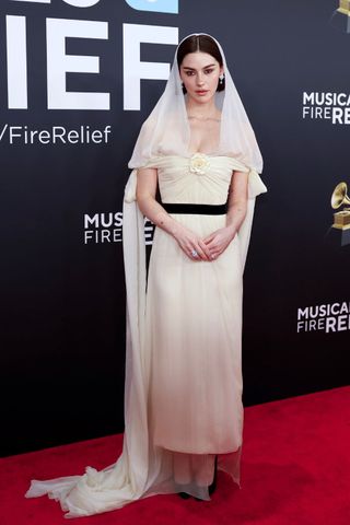 The Grammys 2025 Gracie Abrams wearing Chanel