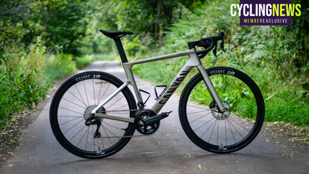 Canyon Endurace on a country lane