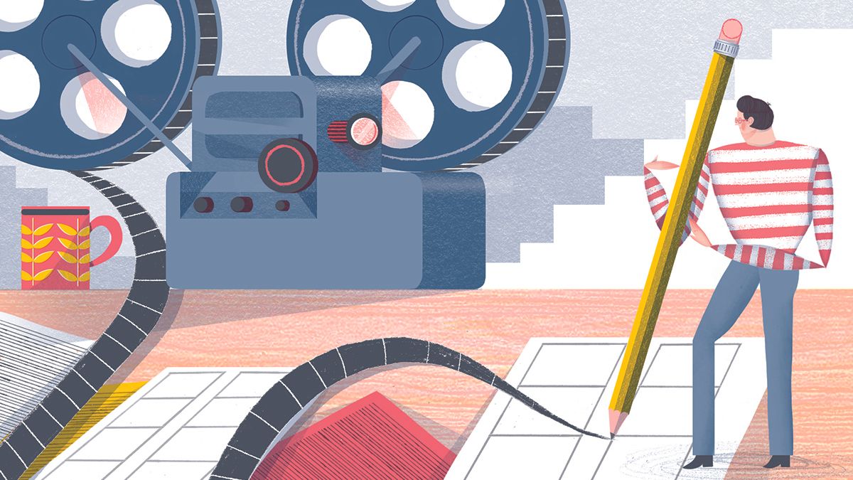 Richard Morrison on film sequences, illustration by Michael Driver