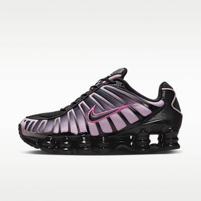 Nike Shox Tl Women's Shoes - Black/playful Pink/pink Foam/black - Size 5