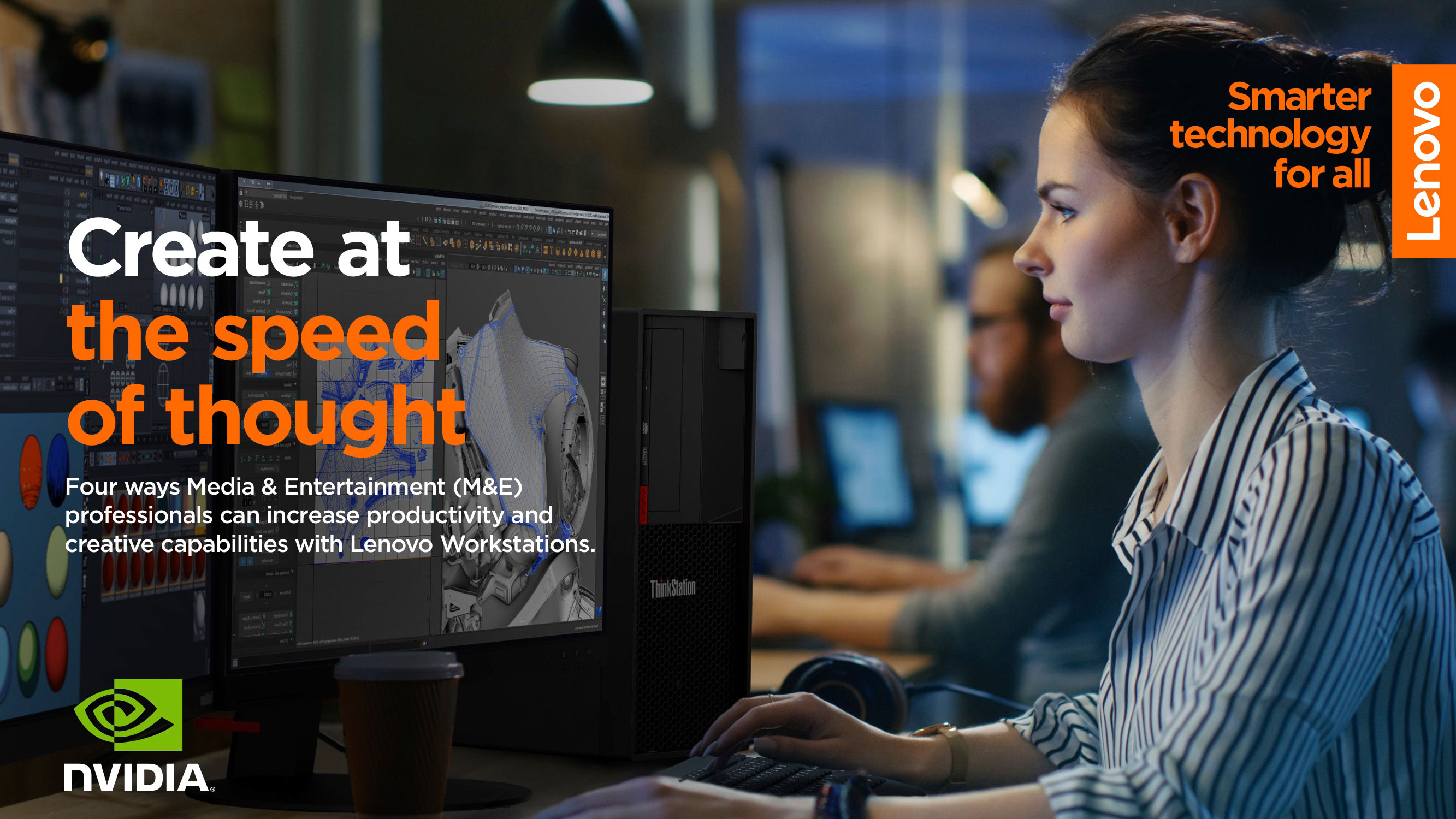 Find out how Lenovo Workstations increase creative efficiency