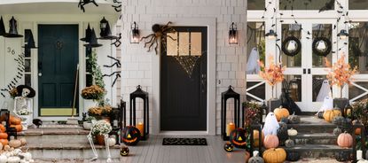 The best front porch Halloween decorations
