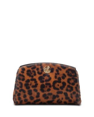 Pushlock Calf Hair Clutch