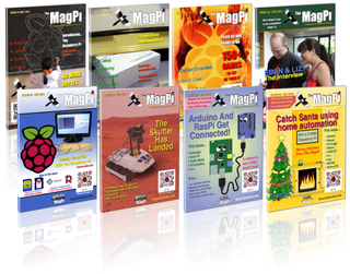 A series of magazines published by MagPi