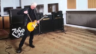 Jimmy Page demos his Les Paul, Telecaster and other iconic Led Zeppelin guitars and amps