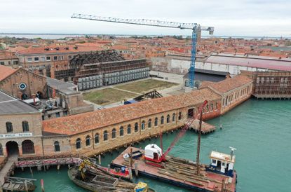 the langham venice by matteo thun under construction