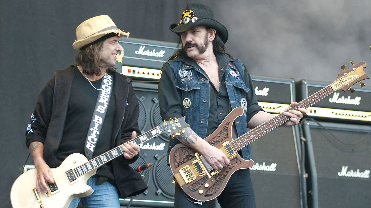 Phil Campbell and Lemmy Kilmister