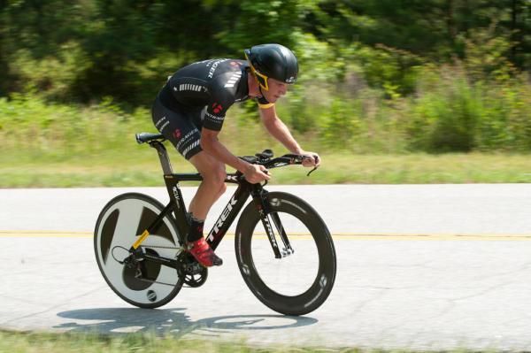 Nathan Brown (Bontrager-Livestrong) was out representing the U23 group.