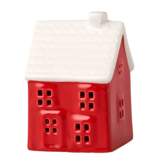 Ceramic red house