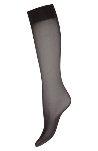 Satin Touch Knee High Socks