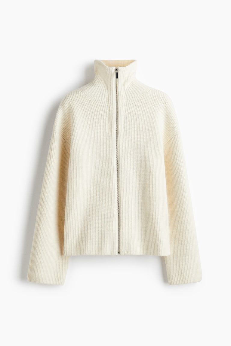 Zip-Through Cardigan