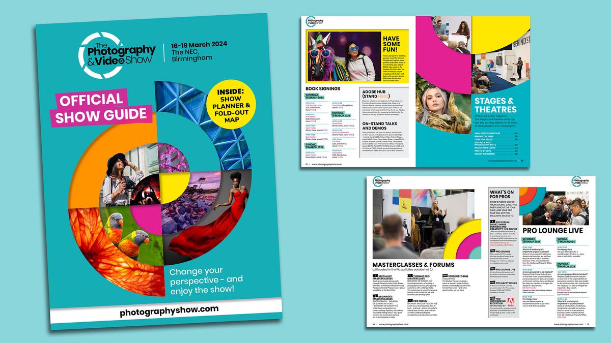 Photography &amp; Video Show 2024 downloadable show guide