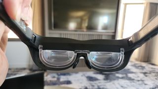 Lenovo Glasses T1 view of glasses