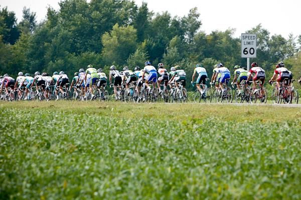 With the high speeds it seemed like the peloton was trying hard to obey the speed limit today.