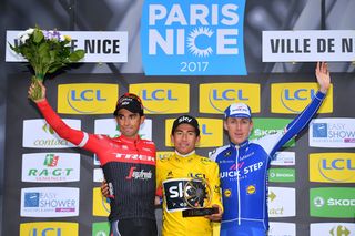 The Paris-Nice GC podium