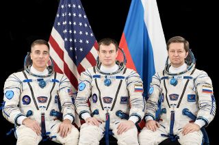 Roscosmos cosmonauts Nikolai Tikhonov (at center) and Andrei Babkin (at right) had been assigned to fly with NASA astronaut Chris Cassidy on Russia's Soyuz MS-16 spacecraft.
