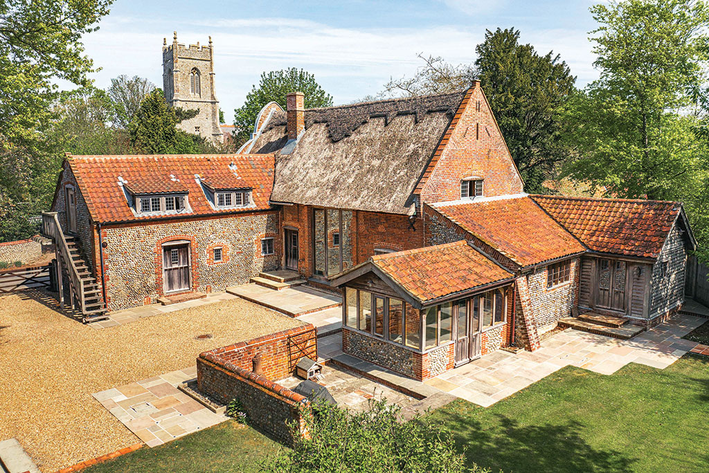 House for sale: Church Barn, Ridlington, Norfolk. 