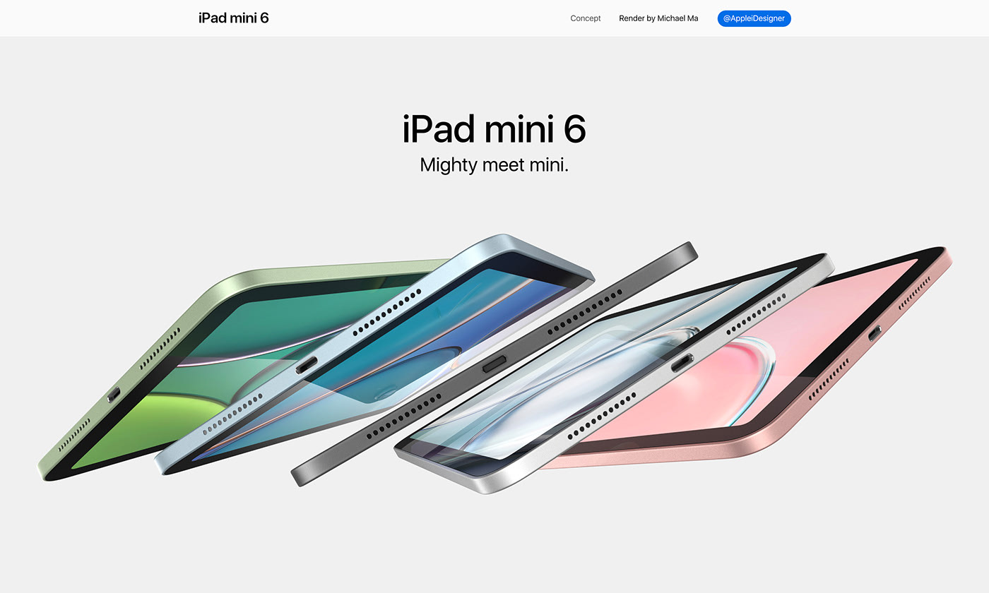 Is this what Apple's iPad mini 6 will look like? Creative Bloq