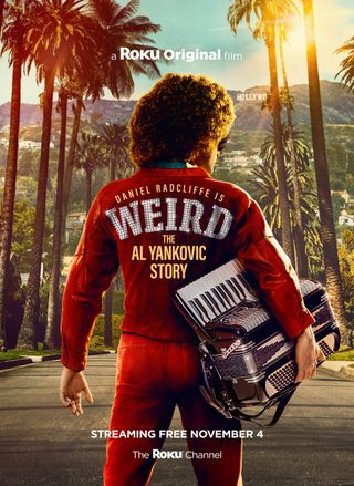 The official poster for Weird: The Al Yankovic Story