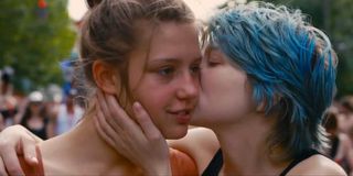 Adèle Exarchopoulos and Léa Seydoux in Blue Is the Warmest Color