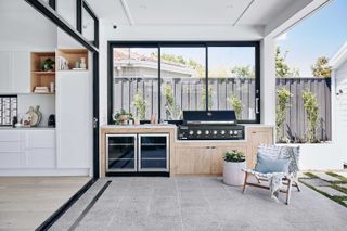 modern outdoor kitchen design by norsu interiors