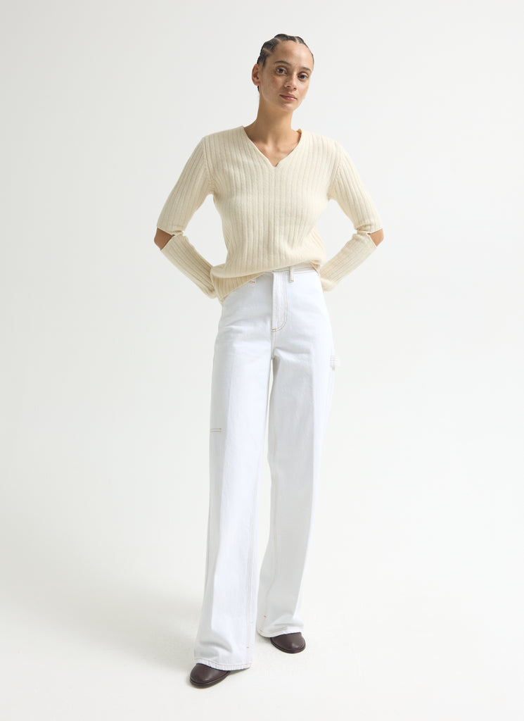 Starch Jeans - White Optico