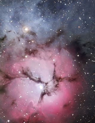 Trisected Nebula Seen in Fresh Detail
