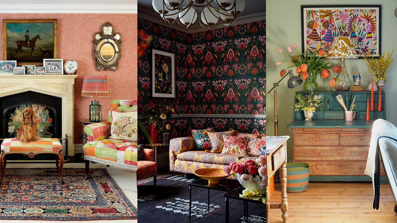 Bohemian living room ideas