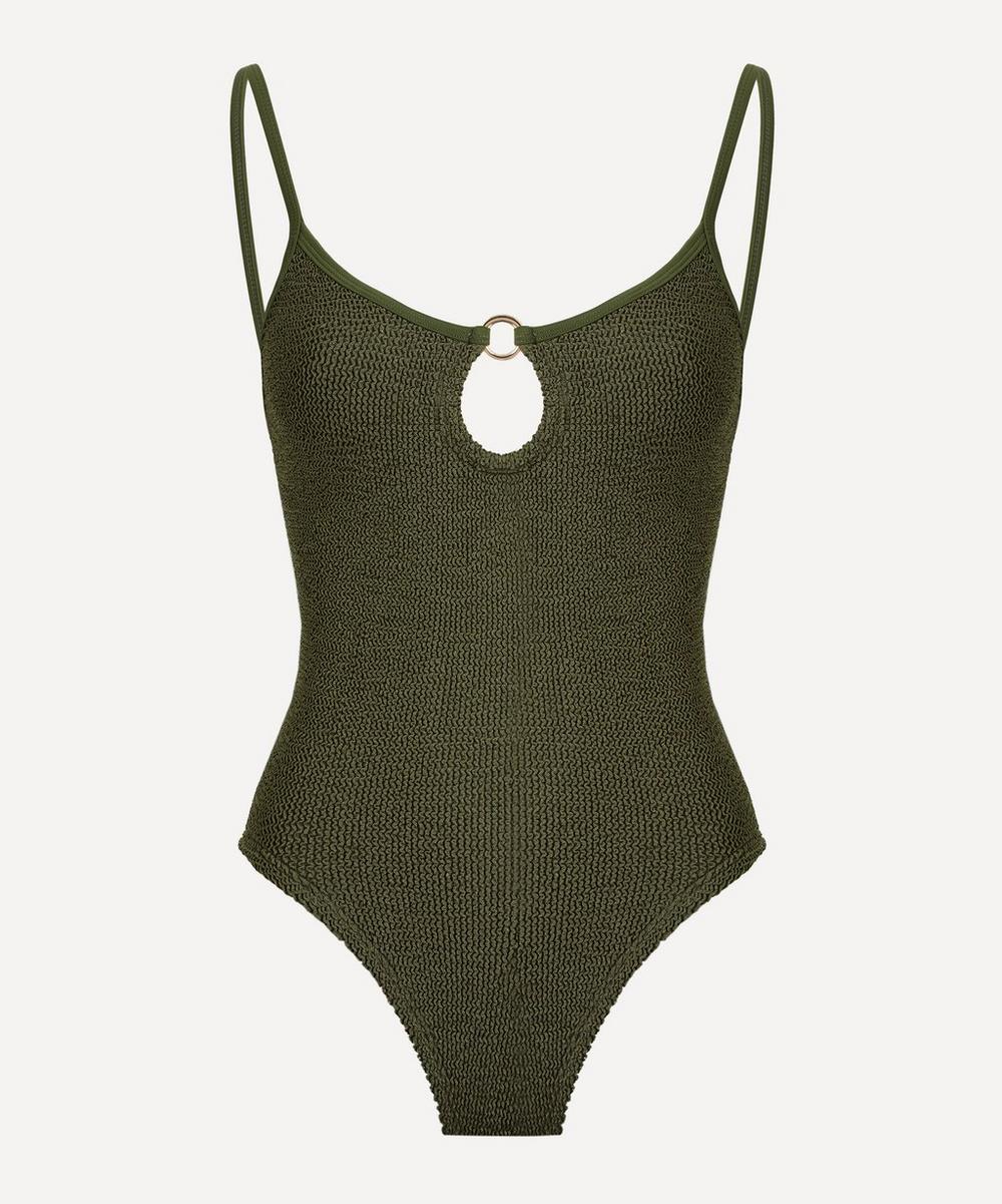 Toni Swimsuit With Gold Hoop