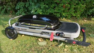 Weber Traveller barbecue folded flat