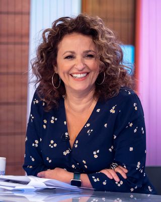 Nadia Sawalha hair transformation