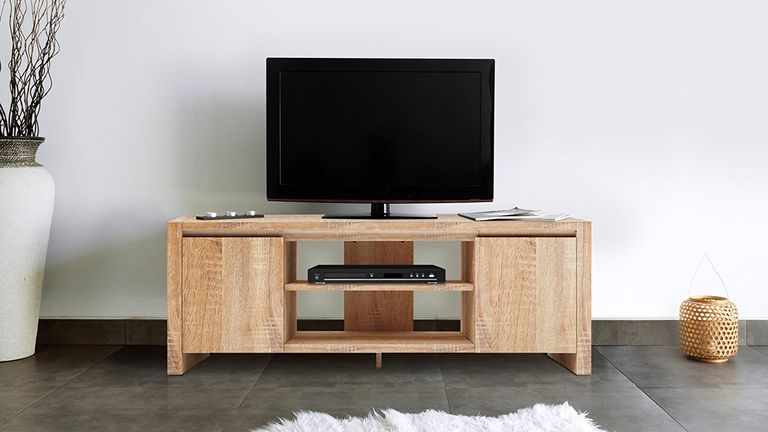 The Best Tv Stands For Modern Living Spaces Real Homes Furniture 247 Contemporary Tv Unit With 2 Cupboards