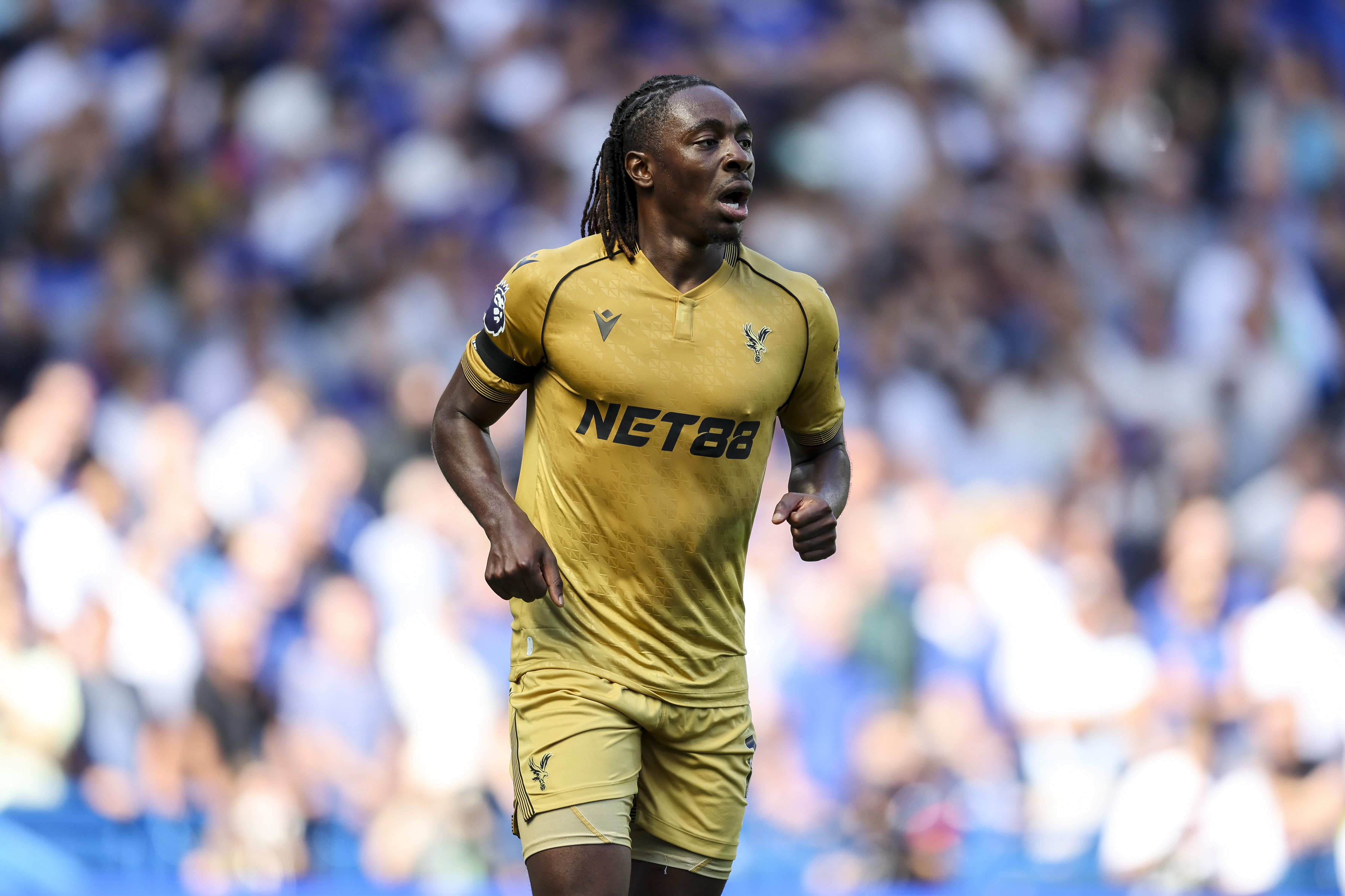 Eberechi Eze had the ball in the net for Crystal Palace before a VAR intervention ruled it out