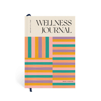13. Happy Stripes Wellness Journal: View on Papier