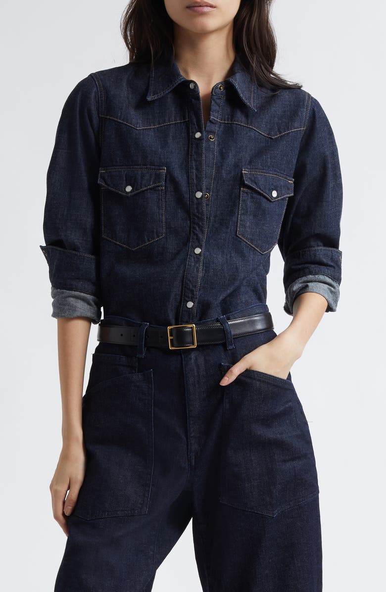 Travis Long Sleeve Chambray Shirt