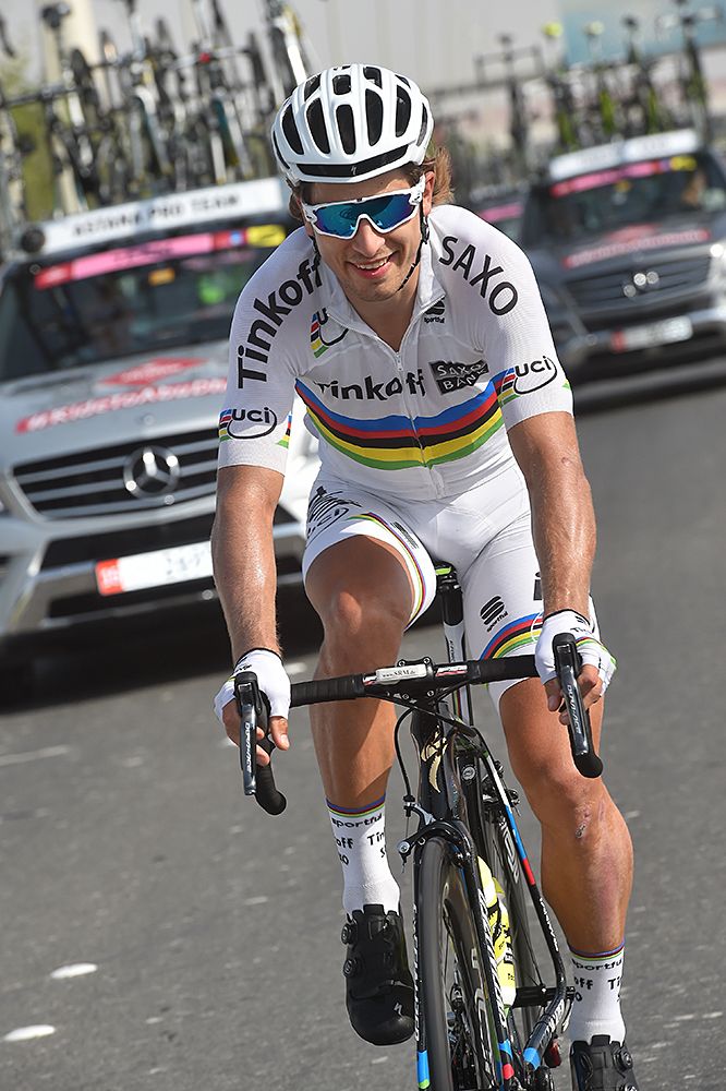 World champion Peter Sagan (Tinkoff-Saxo)