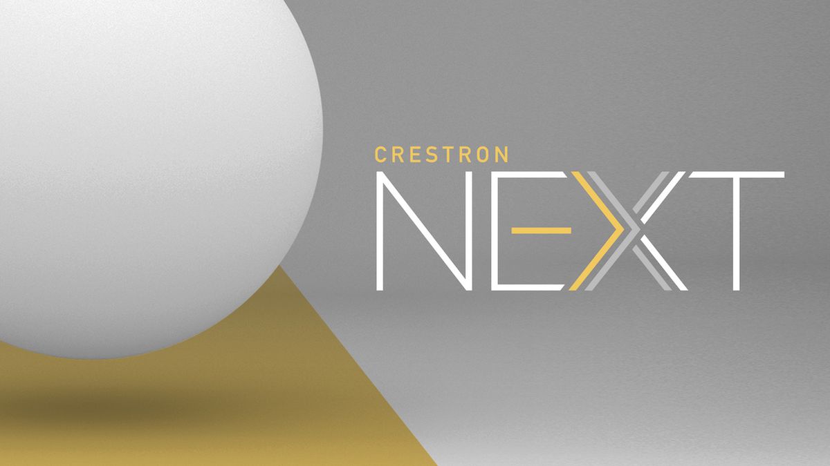 Crestron will host its first-ever virtual event, Crestron Next, from Tuesday, September 15 through Wednesday, September 16, 2020. 