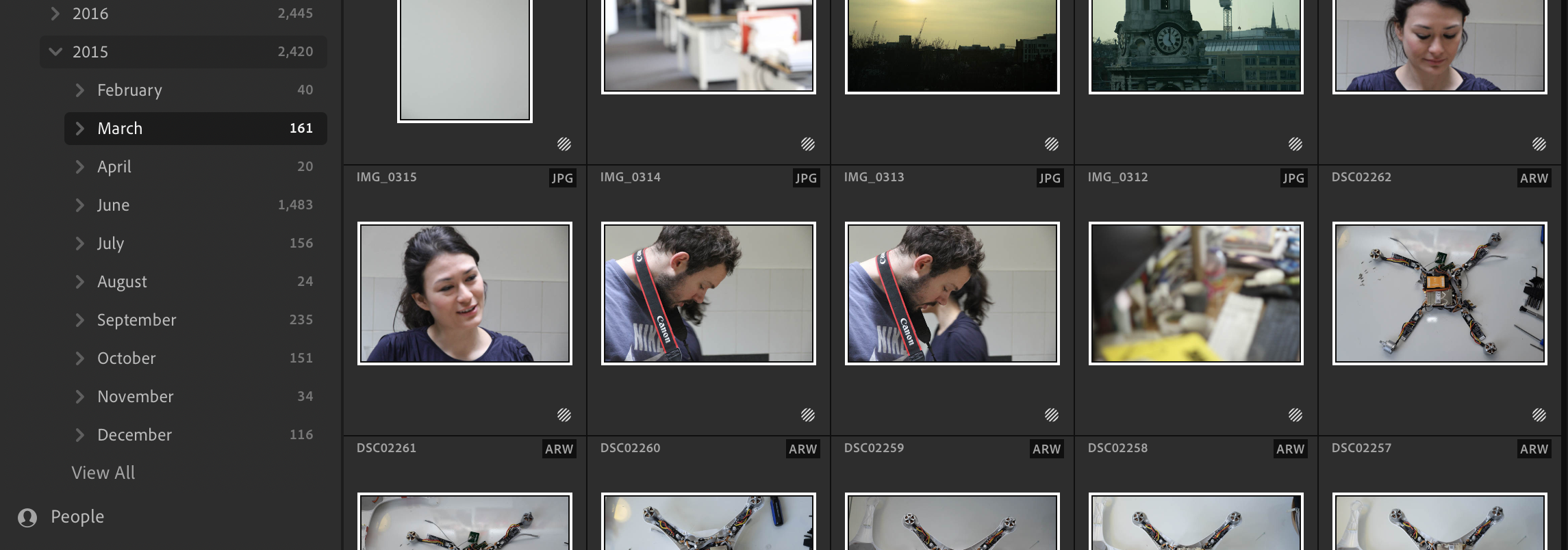 Lightroom screengrab