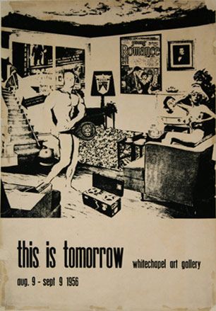 Poster for the This is Tomorrow exhibition