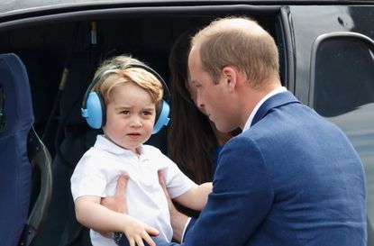Prince George and William