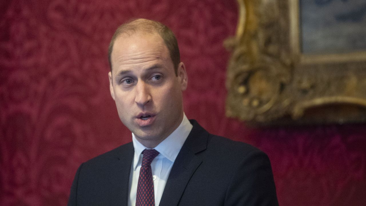 london, england january 21 prince william, duke of cambridge, president of united for wildlife, makes a speech during the meeting of the united for wildlife taskforces at st james palace on january 21, 2020 in london, england photo by victoria jones wpa poolgetty images