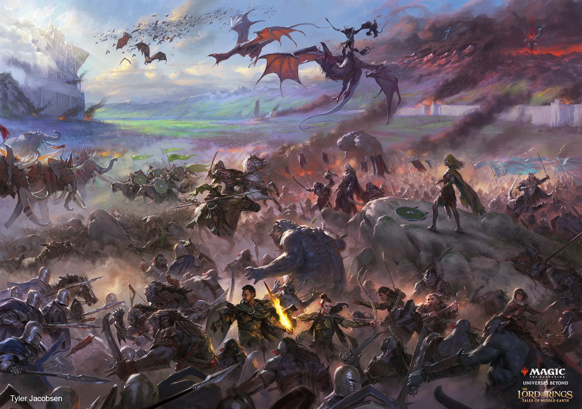 A card art image from Magic: The Gathering's Lord of the Rings: Tales of Middle-earth card set.