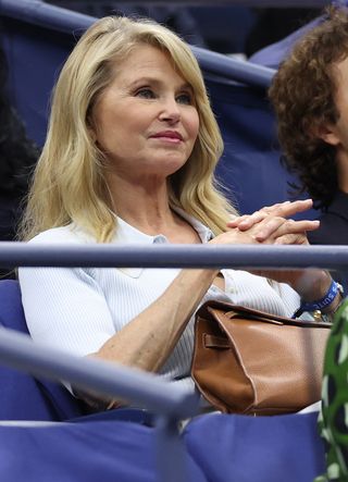 Christie Brinkley at the U.S. Open